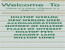 Tablet Screenshot of hilltopia.ca
